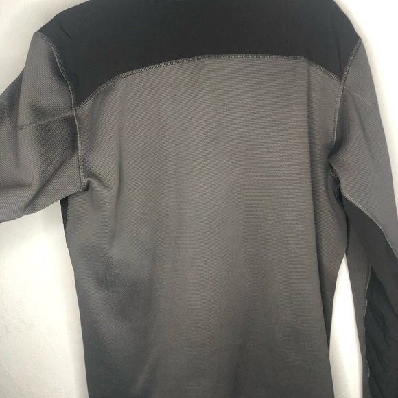 The North Face Men's TKA Stealth Full Zip Fleece Jacket Coat Gray Size M - Picture 6 of 11